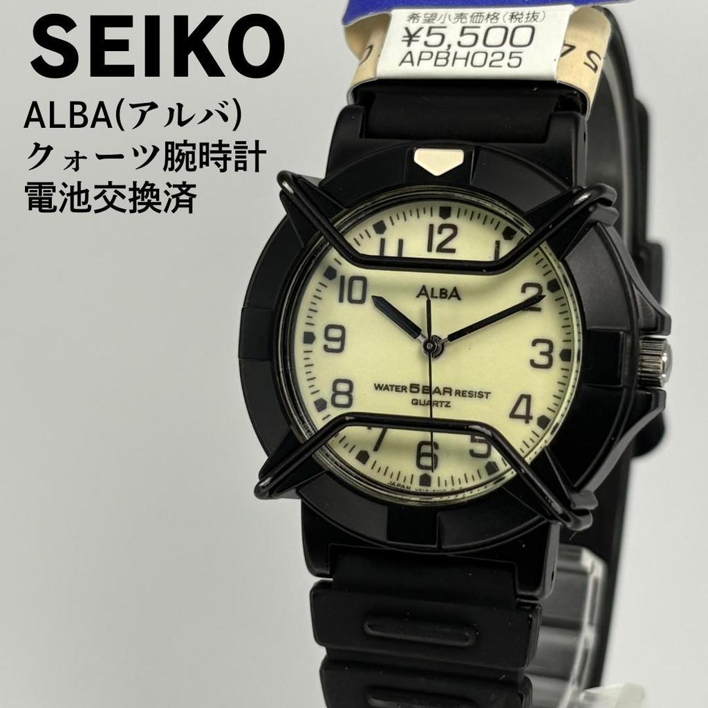 [USED] SEIKO Alba Quartz Watch Battery Replaced