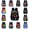 Nightmare Critters Backpack Printing Cartoon Game Student High Rucksack Capacity