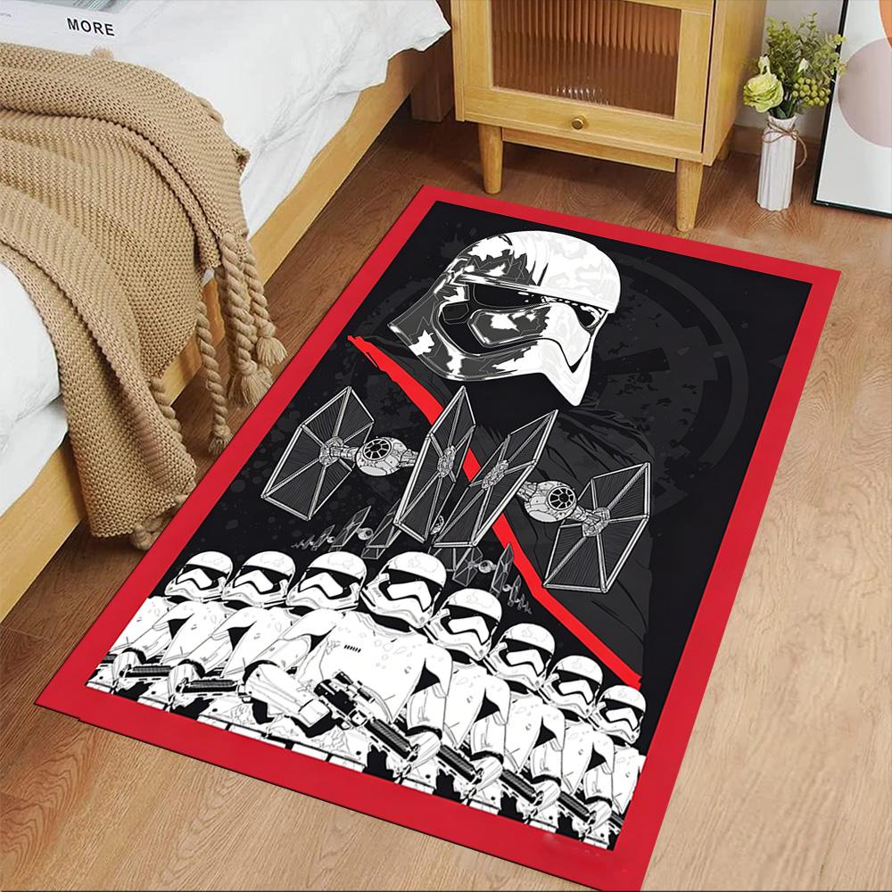 Star Wars Carpet Perfect for Outdoor Decorate Room Bedrooms Entryway Antislip Carpet Decorate Offices Perfect Gift for Women Men
