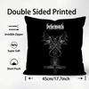 BBEHEMOTH Band Cushion Cover Plush Fabric Soft DoubleSided Printed Sofa Warm Winter Home Child Gift Pillow Case