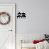 1pc Exquisite Metal Decorative Hook and Practical Storage Rack, Special Halloween Decorative Hook in Horror Pumpkin Shape