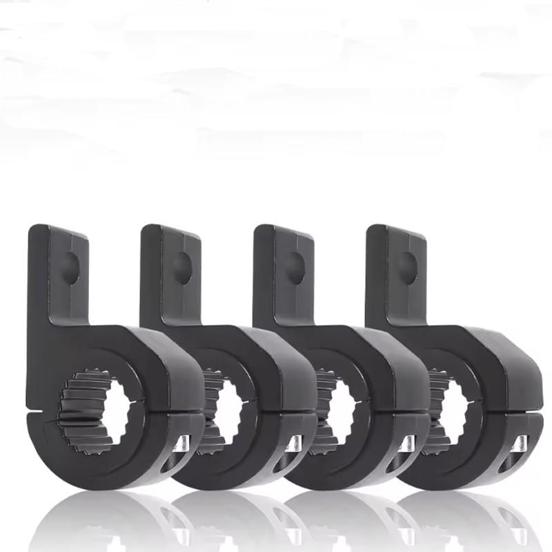 1/2/4pcs Motorbike LED Light Bar Clamps Brackets Tube Clamp Mount Kits For Motorcycle Fog Light Mount Motorcycle Accessories