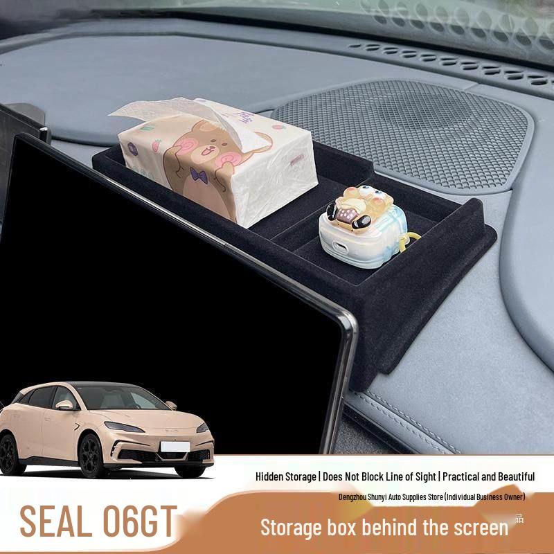 Shunyi Rear Tissue Box Organizer for BYD Seal 06 Navigation Screen