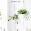 White Hanging Plant Pot Eggshell Shape Planter Self Watering Plant Pot  Indoor Outdoor Ornament