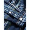 Gingham Shirt Men's Spring and Autumn Loose, Simple and All-Matching American Casual Vintage Shirt Pure Cotton Men's Long-Sleeved Top