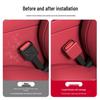 Silicone Seatbelt Base Anti-Collision Protective Sleeve for AITO M8 M9 Car Interior Decoration.
