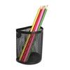 Pencil Holder Good Ventilation Fine Mesh Space-saving Metal Multifunction Desktop Magnetic Basket Pen Storage Box Daily Use