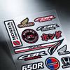 FOR HONDA CBR650R Motorcycle Reflective Stickers Waterproof Decals for Helmet Scooter Fuel Tank Toolbox Racing XL0