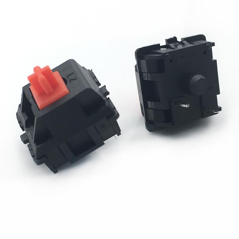Three-Legged Mechanical Keyboard Switch: Dustproof Black, Red, Brown, Blue, Cross Key, Magnetic Options