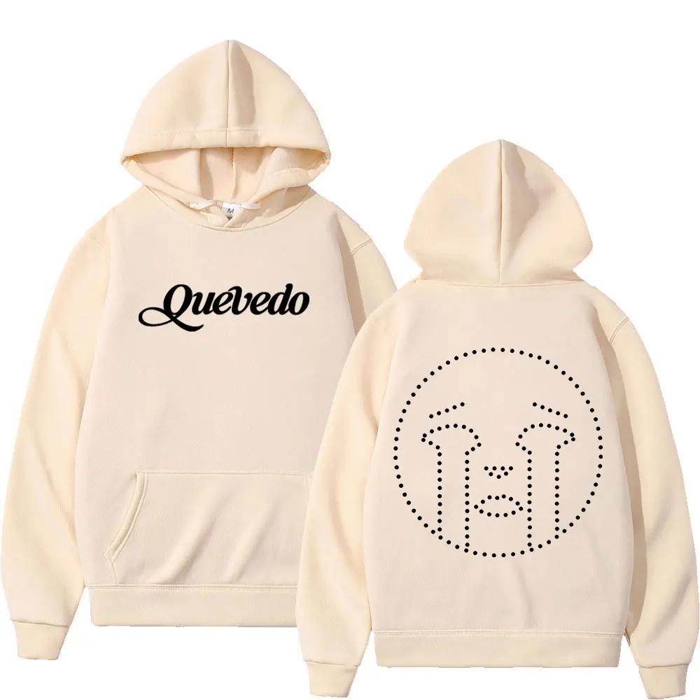 Rapper Quevedo Buenas Noches Hoodies Men's Women High Quality Long Sleeve Sweatshirt Fashion Popular Pullovers Coat Streetwear