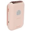 3in 1 Portable Mini Hanging Neck Fan USB Desktop Handheld Bladeless Fan for Home OutdoorPink