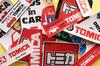 SAFETY DRIVING KIDS IN CAR Tomica Logo Kids In TOMY TOMICA Takara Kids Car Safety LCS-650 Sticker, Car, Tomica, Tomy,