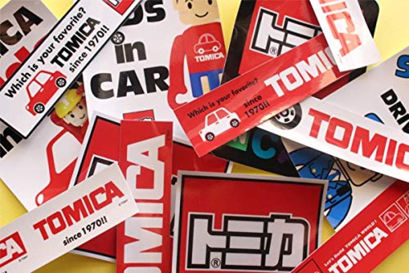 SAFETY DRIVING KIDS IN CAR Tomica Logo Kids In TOMY TOMICA Takara Kids Car Safety LCS-650 Sticker, Car, Tomica, Tomy,