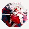 1pc Anime Character Outdoor Umbrella - Automatic Opening/Closing - Portable 3-Fold Design - 8-Rib Iron Frame - Perfect Gift for Fans, Travelers,