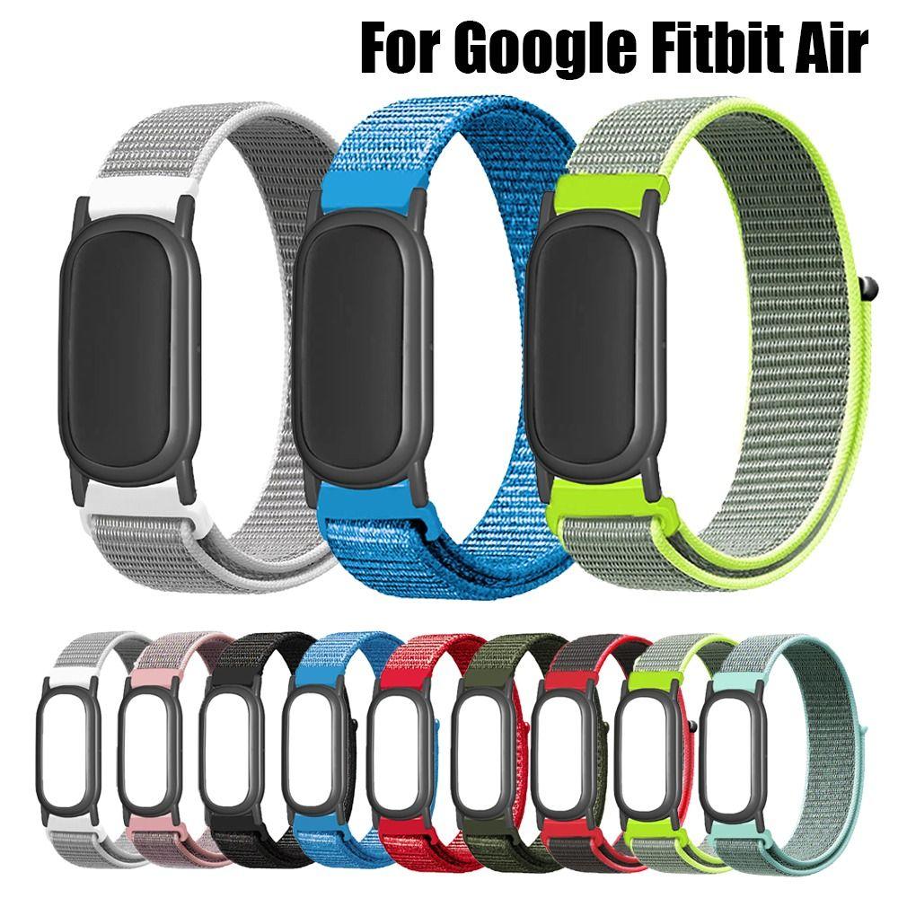 Nylon Watch Band Replacement Wristband Loop Strap for Google Fitbit Air Smart Watch Accessories