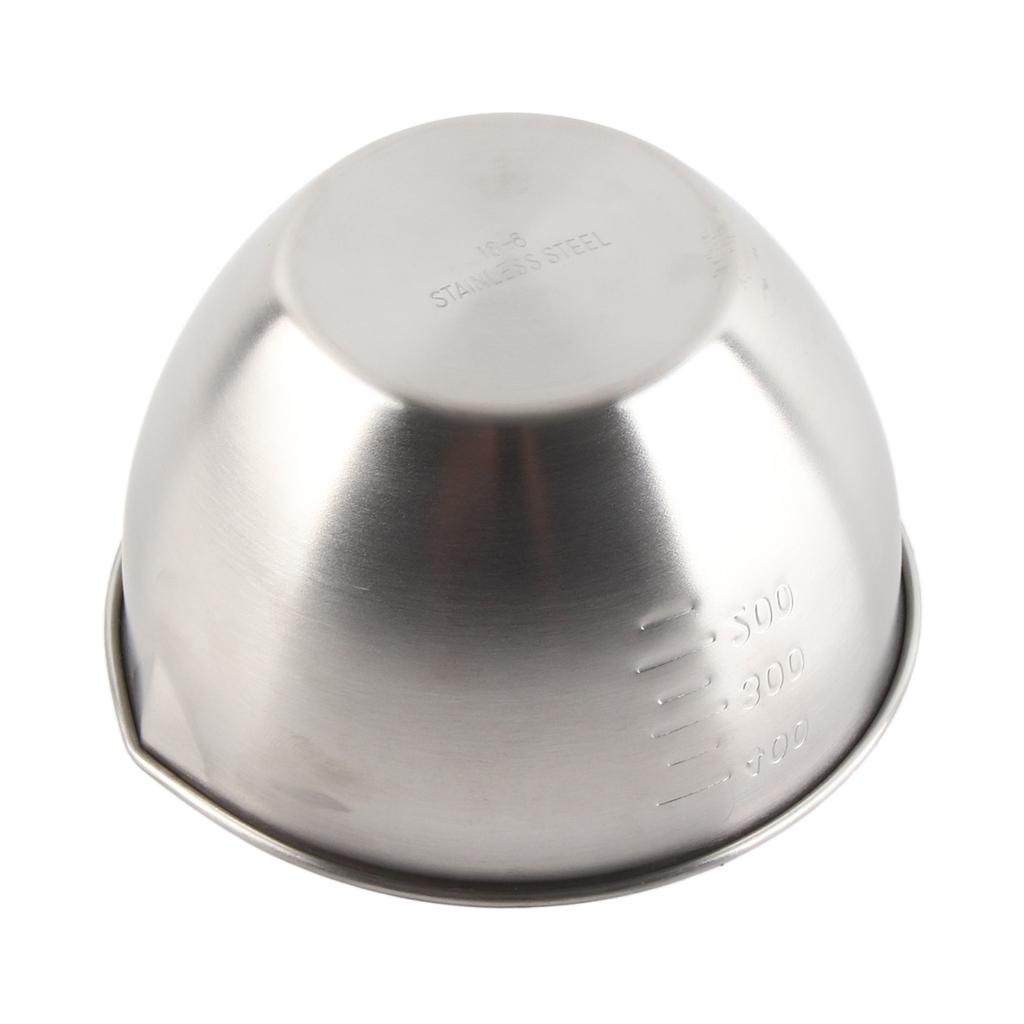 Bol pentru amestecare Frigider Se poate spăla în mașina de spălat vase Bol de servire din oțel inoxidabil 304 gros cu cântar pentru