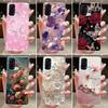 For OPPO Reno 5A CPH2199 Japan Luxury Fashion Butterfly Flowers Clear Soft Silicone TPU Shockproof Case For OPPO Reno5A Funda
