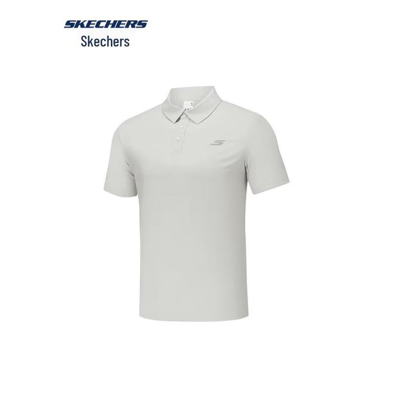 Skechers Men's Breathable Knit Short-Sleeve Polo Shirt