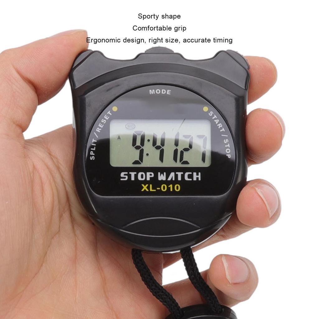 Referee Digital Stop Watch Timer Waterproof Multi Functions 140mAh Sports Stopwatch Timer for Running Racing