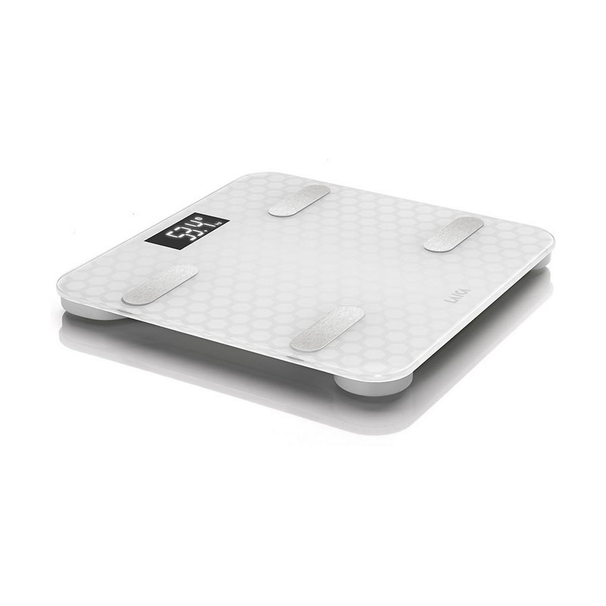 

LAICA PS7011 Цифровые напольные весы, белое стекло