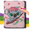 5D Diamond Painting with Frame Diamond Painting Mosaic for Children Koala Oh Art!