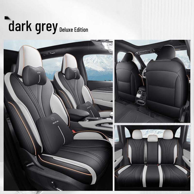 Husă de scaun auto din piele integrală pentru toate sezoanele pentru Xingyue L, model cu cinci locuri