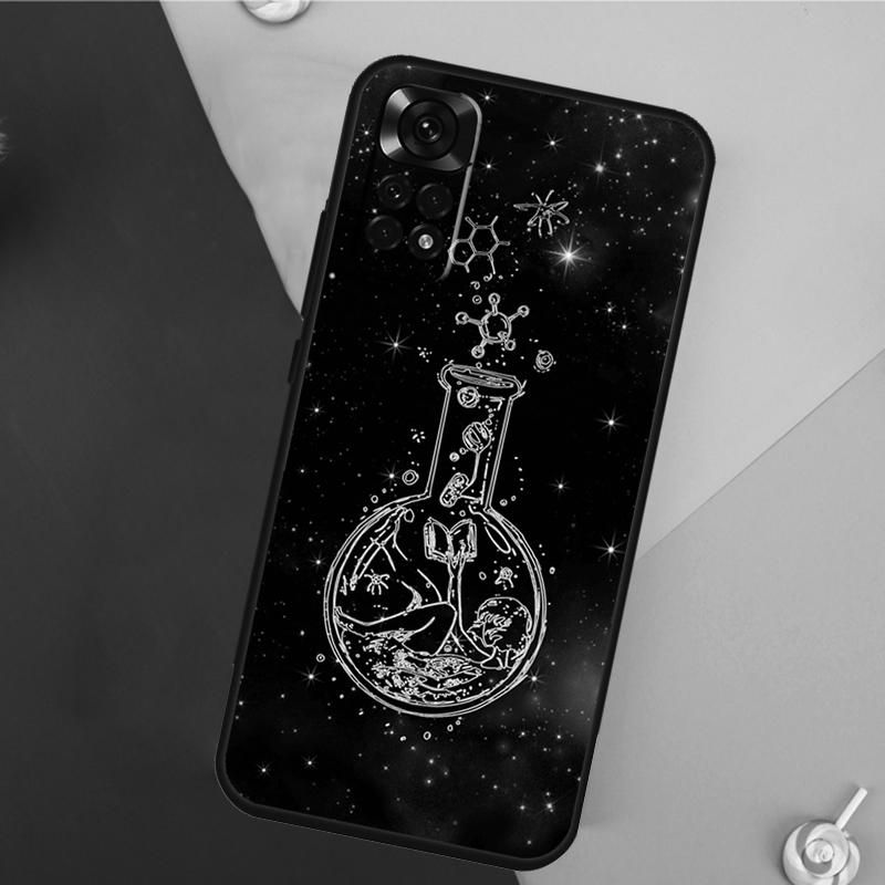 Biology and Chemistry Cover For Xiaomi Redmi Note 14 13 Pro 12 11 9 10 9S 10S 11S 12S Redmi 14C 10C 12C 13C Case