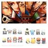 Pvc Collectible Cake Toppers 8 Adorable Cat Mascots Cosplaying Pirates