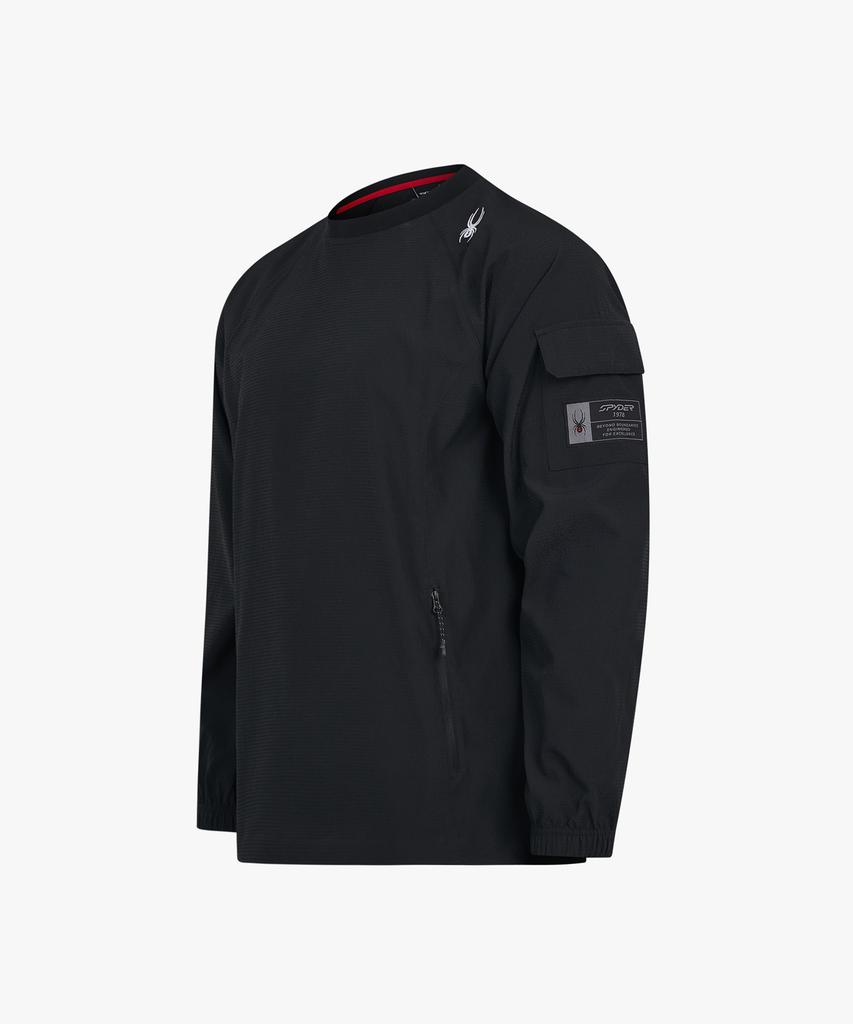 SPYDER Men'S Seersucker Long Sleeve T-Shirt Spkpcnrl304Mblk