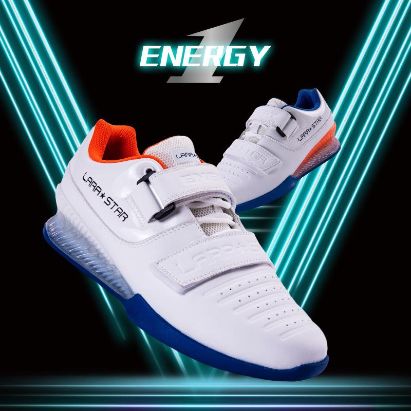 

LARA STAR Pro Мужская обувь для тяжелой атлетики Размер 36-46 Фитнес-обувь для приседаний Пара Путешествия Резиновая подошва Обувь для зала Женская Обувь для становой тяги 46