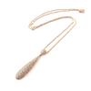 Les Trésors De Lily [N6865] - Gold-Plated Necklace 'Sissi' Rose Gold - 40x8 Mm (gold Pink)