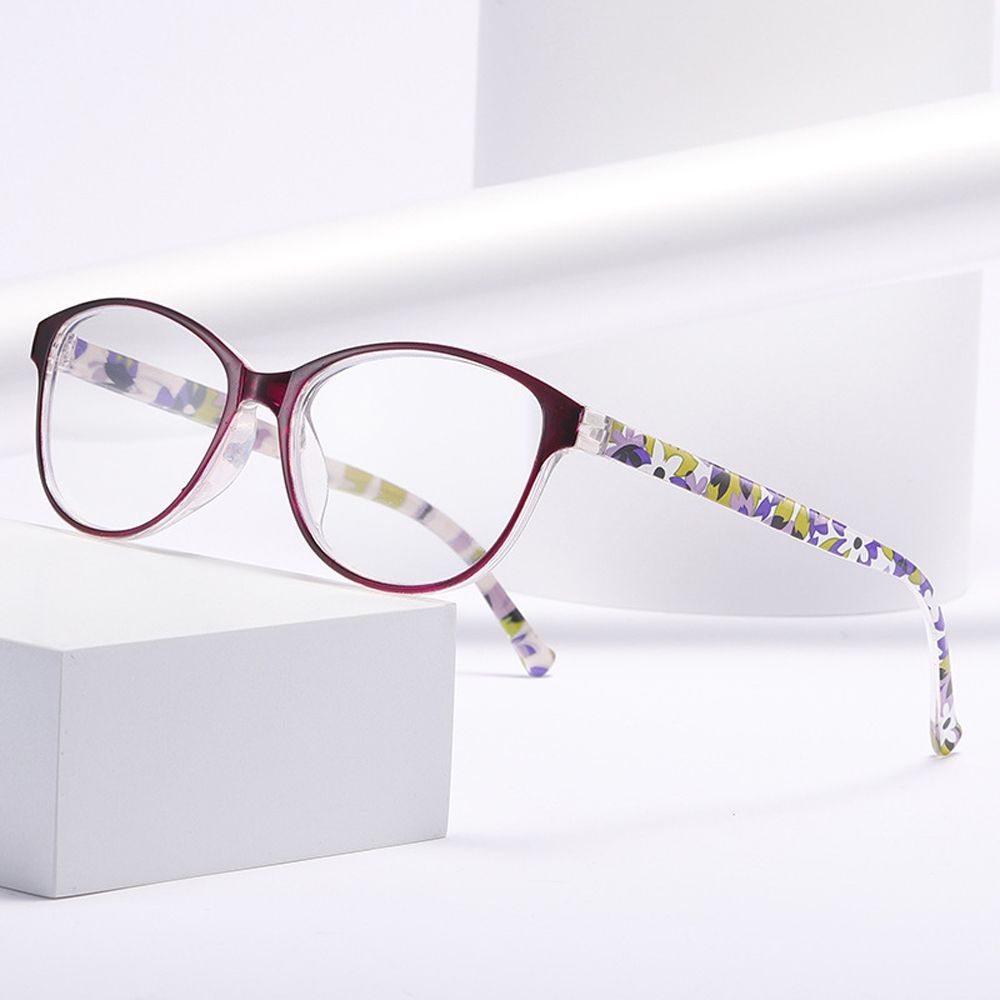 

Computer Eyeglasses Anti Blue Light Reading Glasses Presbyopia Eyeglasses Floral Hyperopia Eyewear