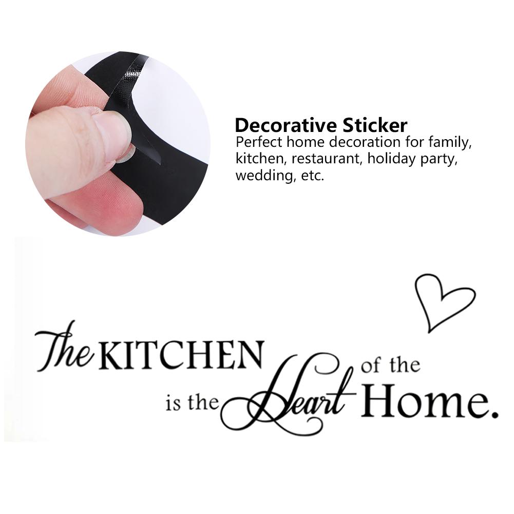 DIY PVC Wall Sticker English Word Pattern Self Adhesive Wallpaper for Home Decoration