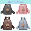Adorable Durable Pu Cartoon Backpack Spacious Multi Compartment Design For Travel