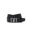 Daks Black Dd Metallic Buckle Leather Auto Belt Dbbe6e087bk