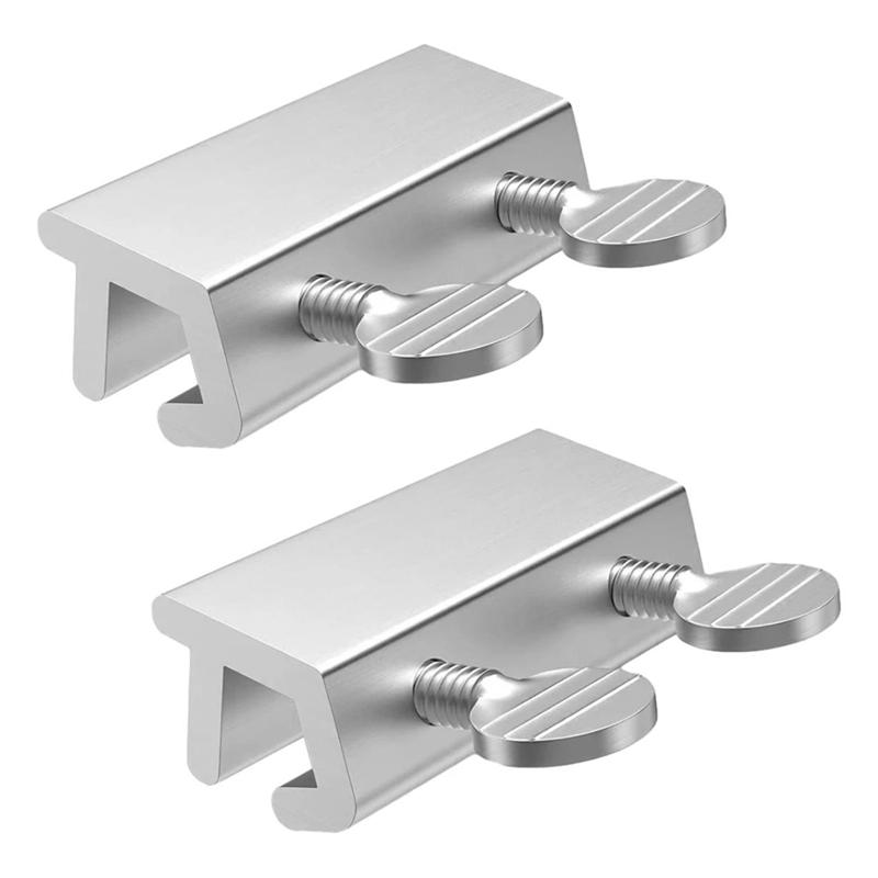 Adjustable Security Window Lock Aluminum Alloy Door Frame Safety Lock Free Punch Window Limit Stop Locks for Child Home Bedroom