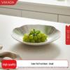 VAKADA Dekorative Glas-Servierplatten & Schalen