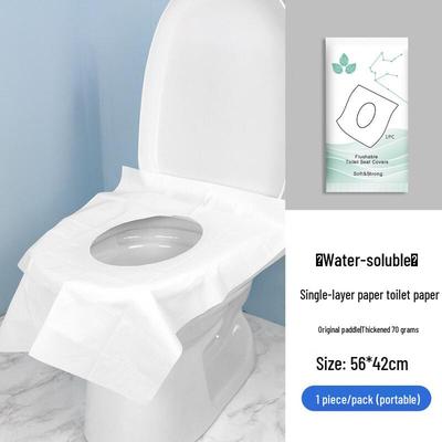 Pulian Wasserlösliche Einweg-Toilettensitzbezüge