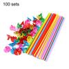 Yousheng 100 Pcs Balloon Sticks Plastic Balloon Sticks Holders with Cups for Anniversary Birthday Christmas Graduation Baby Shower Wedding Decoration