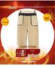 Women's Warm Plush-Lined High-Waisted Winter Pants - Casual, Loose Fit for Middle-Aged & Elderly