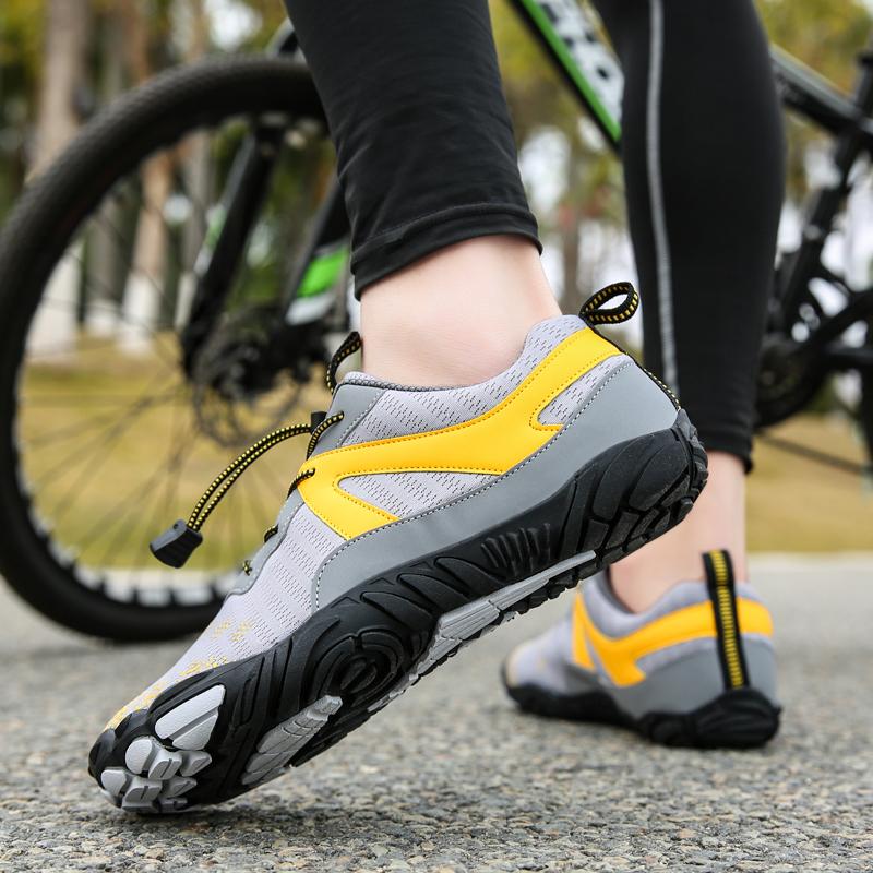 Herren Barfuß Wanderschuhe Damen Outdoor Sneaker zum Klettern Trekking Unisex Rutschfest Fitnessstudio Cross-Training Sportschuhe