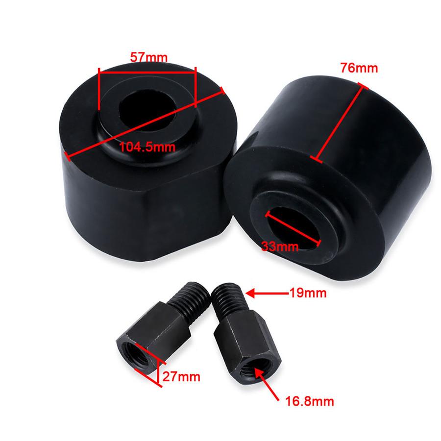 Includes 2 Front Coil Spring Lift Spacers For Ford F250 1999-2014 2WD Ford F350 1999-2014 2WD