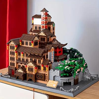 Non-Toxic 3680-Piece Hongyadong 3D Puzzle Building Blocks Creative Decoration Gift