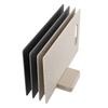 4pcs/Set Cutting Board Chopping Block Set With Stand Holder Storage Non-Slip Kitchen Knives Accessories ABS Cutting Board Set