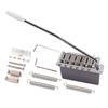Electric Guitar Bridge Tremolo System Set with Whammy Bar for 6 String  Guitar Tailpiece Replacement Chrome