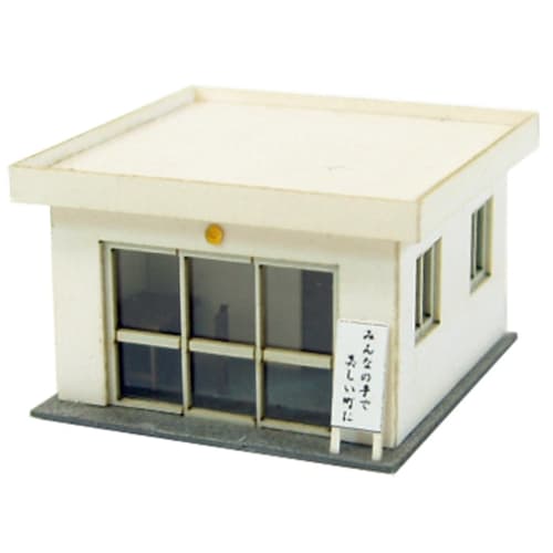 Sankei 1/150 Diorama Option Kit Police Box A MP04-22