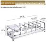 Chuishan Sea Stainless Steel Commercial Chopping Board Storage Rack