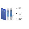 26 Pcs Marker Welders Pencil Metal Mechanical Pencils Silver Round Refills  Woodworking
