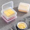 1 Stück Butterkäse Aufbewahrungsbox Tragbar Kühlschrank Obst Gemüse Frischehaltende Organizer Box Transparenter Käsebehälter