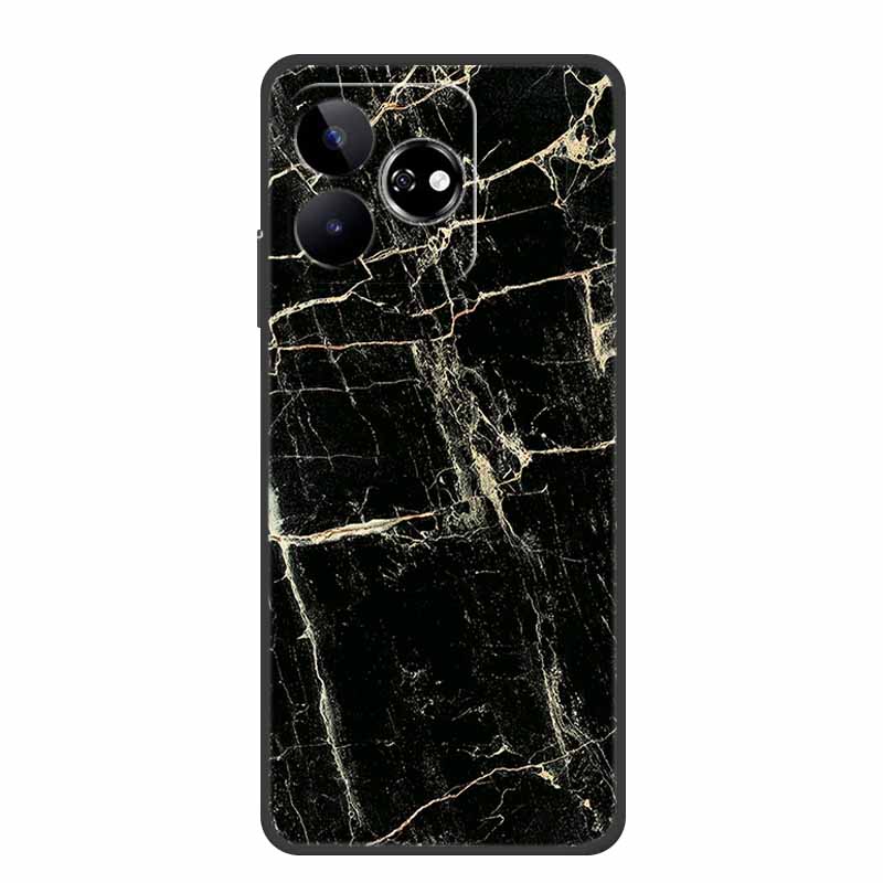 For ZTE Blade V60 Case 6.72" Marble TPU Soft Silicone Back Cover Phone Cases for ZTE Axon 60 4G Protector Cute Mica Painted etui
